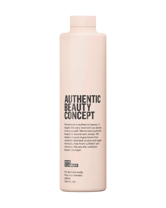 Szampon do wrażliwej skóry głowy Authentic Beauty Concept Bare, butelka 300 ml