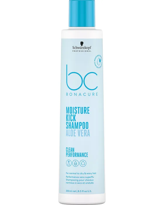 Szampon nawilżający BC Bonacure Moisture Kick Aloe Vera, butelka 250 ml