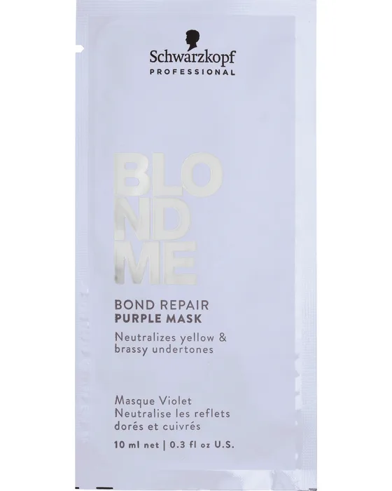 Maska fioletowa BlondMe Bond Repair Purple, saszetka 10 ml