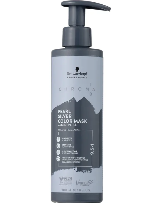 Chroma ID Pearl Silver 9.5-1 — maska koloryzująca, butelka 300 ml