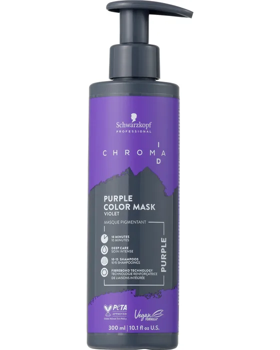 Chroma ID Purple — fioletowa maska koloryzująca, butelka 300 ml