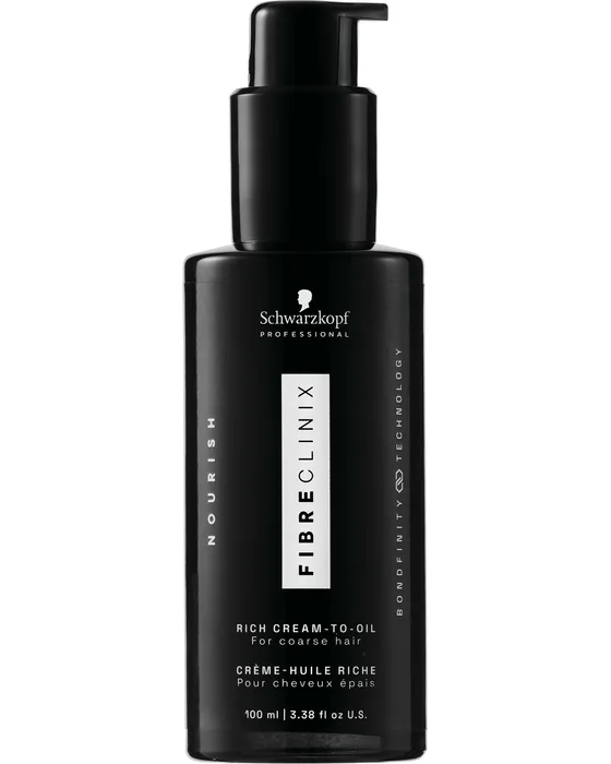 Intensywny olejek w kremie Fibre Clinix Nourish do włosów grubych, butelka 100 ml