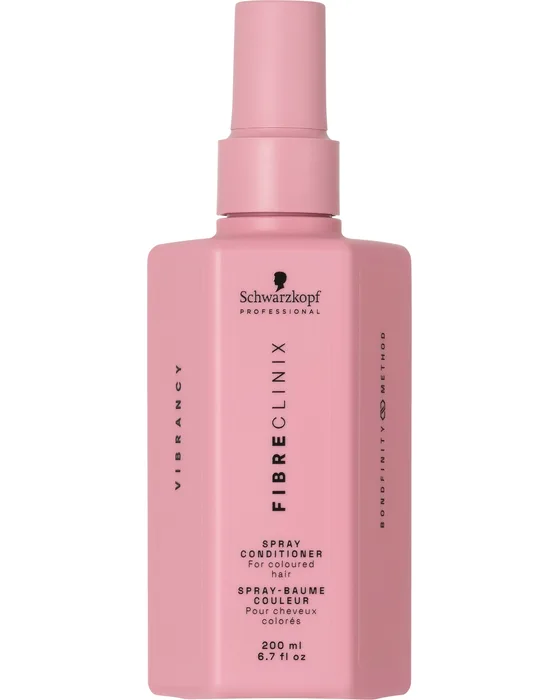 Odżywka w sprayu Fibre Clinix Vibrancy do włosów farbowanych, butelka 200 ml