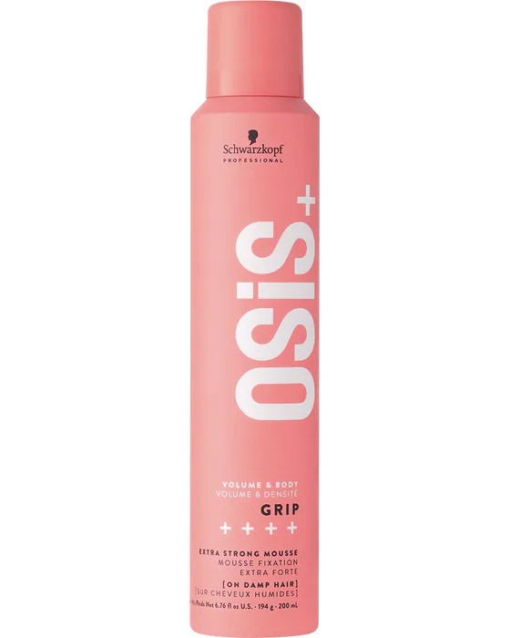 Pianka OSiS+ Grip o bardzo mocnym utrwaleniu, puszka 200 ml